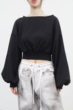 Mono side slit sweatshirt
