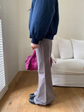 Tikan Cotton Semi-Bootcut Pants
