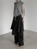 Elo Knot Nylon Midi Skirt