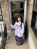 [unisex] Missy Printing Over Long Sleeve Tee