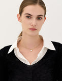 Penidor NEW Silver (Y) Earrings White Pearl