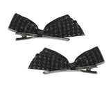 TWEED RIBBON HAIR PIN