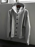 Aenbeog Button Hood Jacket