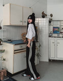 Cable Leather Trackline Corduroy Pants