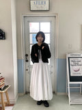 Dekina Banding Balloon Long Skirt