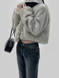 Lant Collar Fur Jacket