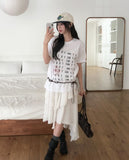 Code Vintage Lettering Short Sleeve