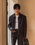 Chase Herringbone Denim Jacket
