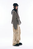 Baron stripe over hoodie