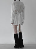 UND NYLON CARGO WRAP SKIRT