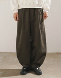 Cotton Peach Wide Banding Pants