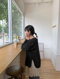 Nelki V-Neck Summer Linen Over knit Cardigan