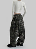 Etin Camo Pintuck Pants