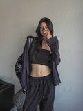 [U-BASIC] Basic Ribbed Tank Top (+With Cup)