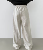 Mink Fleece Brushed Wide Banding Training Pants