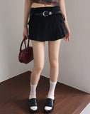 Lighty Cotton Span Mini Skirt