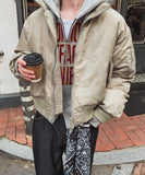 Tetsu Shirring Flight Padding Jumper