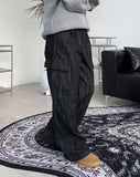 Toering non-fade denim cargo pants