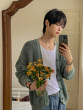 Cree Pigment Knit Cardigan