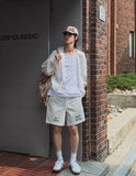 Uni Summer Light Crop Hooded Zip-Up
