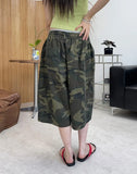 Sepi Washed Cargo Bermuda Pants