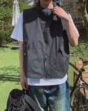 Lowell String Hooded Vest