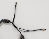 Boret Ethnic Gemstone Beads Layered Knot Bracelet