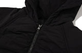 Hoodie shirring padding