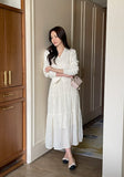 Elvia Lace Surgical Tiered Banding Skirt