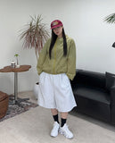 Harmen Pintuck Happo Bermuda Pants