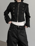 Keele Crop Napoleon Jacket