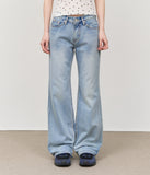 (W) Encho Brushed Flare Jeans