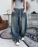 Decided Airtex Balloon Denim Pants
