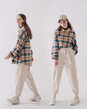 Mocha Balloon Check Shirt
