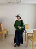 Maidi Cut Long Skirt