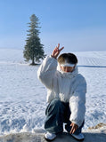 Eary-perm snow cap