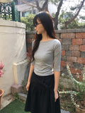 Chiri Boatneck Three Quarter Tee