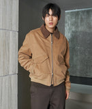 Detroit Shirring Bomber Jacket