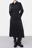 Vina Shirt Back Strap Long One Piece