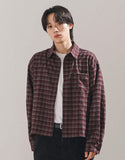 Vintage Crop Check Shirt