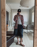 Cuffrey Dart Rollup Bermuda Denim Pants