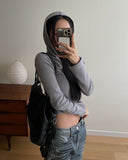 Beco Snap Slim Brushed Hoodie