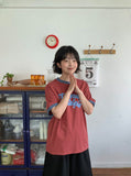 [unisex] Hyop Printing Color Matching Over Short Sleeve Tee