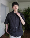 Bliss Open Collar Half Shirt