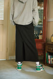 Fatigue Rose Sweat Long Skirt