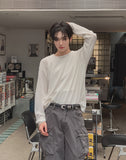 Oben Cotton Basic Long Sleeve T-shirt