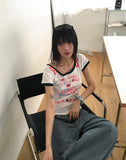 Kaden Stripe Patch Carpenter Balloon Wide Denim Pants