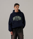 Roughen brushed hoodie