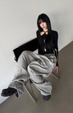Snap Tuck Jogger Pants
