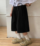 [BAONHAUS] Hiron Pin Tuck Banding Bermuda Training Pants